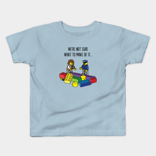 Lego Kids T-Shirt - Lego Murder by MayChuDesign